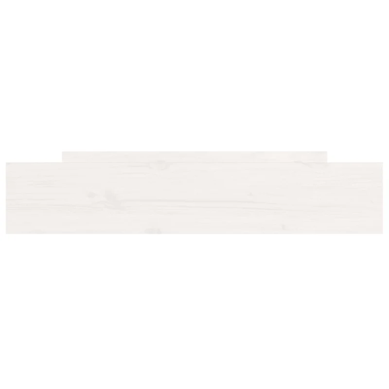 Tiroir de lit rangement avec roulettes lot de 2 bois de pin blanc TDL0206840