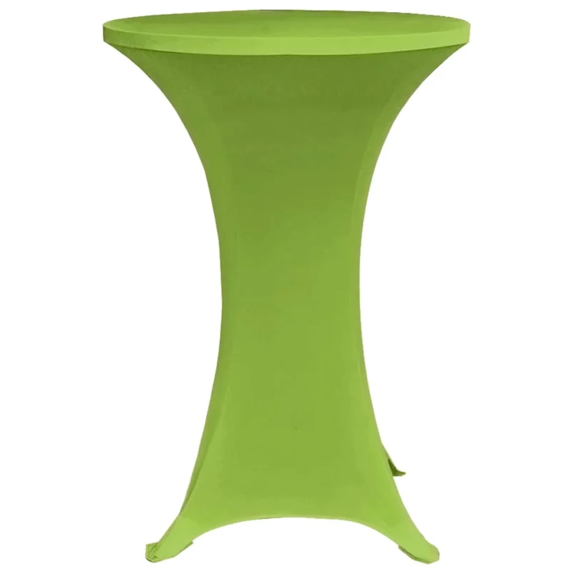 Housses de table extensible 4 pièces 60 cm Vert DEC022520