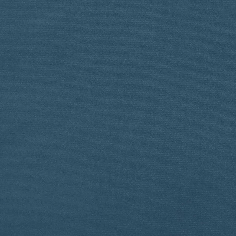 Sommier à lattes sur pieds cadre de lit 90x200 cm tissu velours bleu foncé TDL0207300