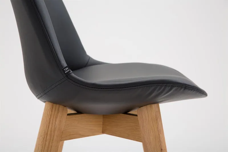 Tabouret de bar chaise haute design scandinave moderne en synthétique 10_0001154