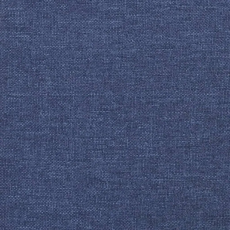 Sommier à lattes sur pieds cadre de lit 90x190 cm tissu bleu TDL0207323