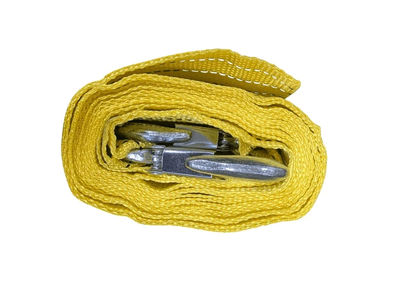 Cable de Remorquage Sangle Corde Long. 4 Mètres Poids 5 Tonnes Traction voiture