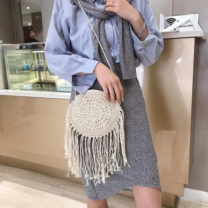 Sacs à bandoulière pour femmes, style bohème