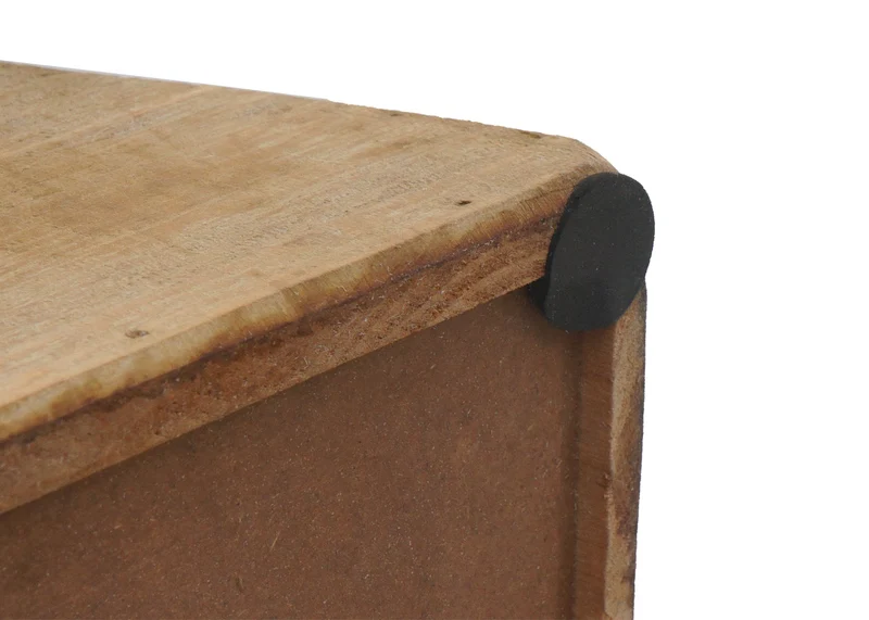 Table d'appoint support de plantes design industrielle en bois et MDF 45 x 36 x 36 cm 04_0008500