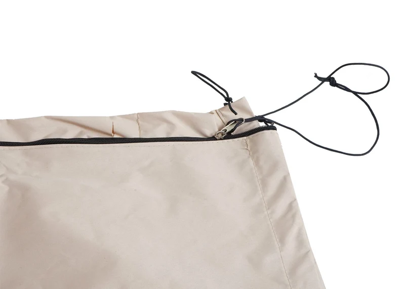 Housse de protection pour parasol déporté jusqu'à 3m avec fermeture éclair crème 04_0007052