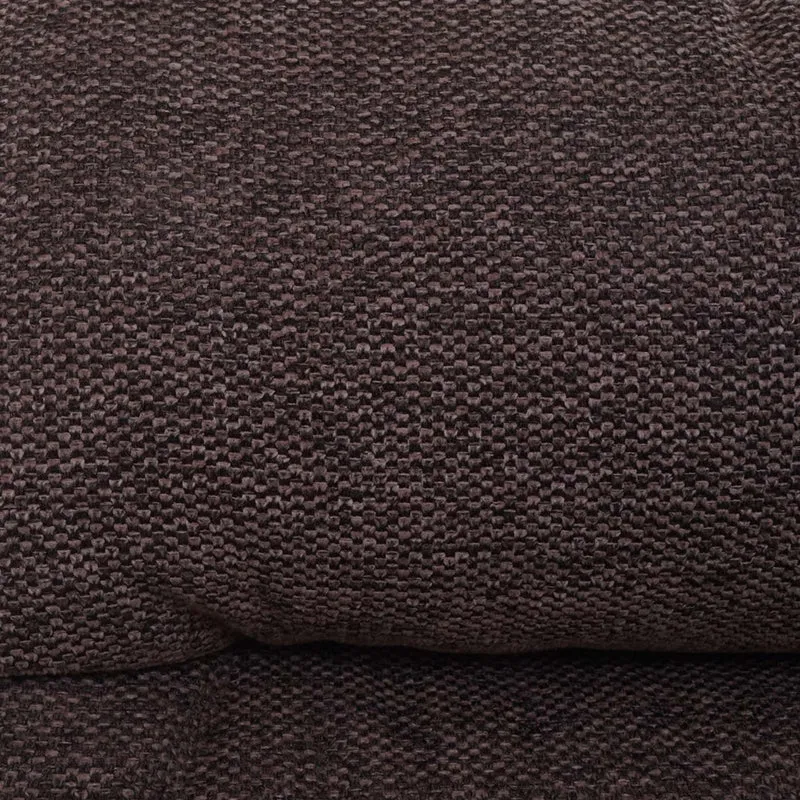 Chaise de salle à manger extra confortable pivotante tissu/textile marron foncé 04_0006359