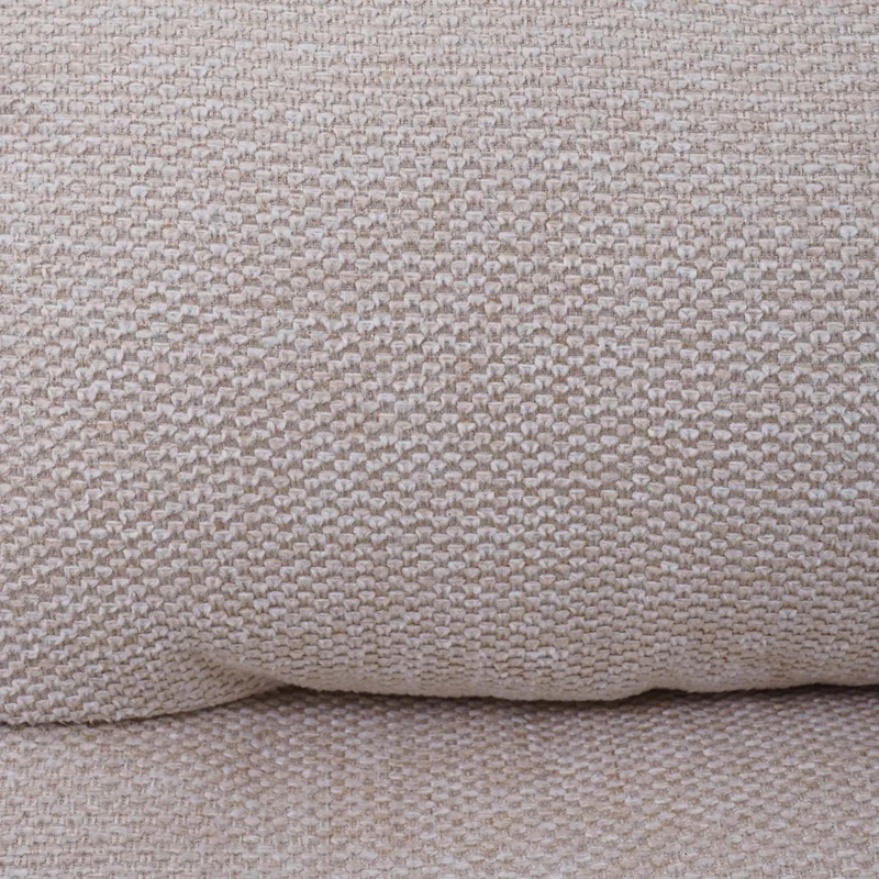 Chaise de salle à manger x1 pivotant extra confortable en tissu/textile crème 04_0006358