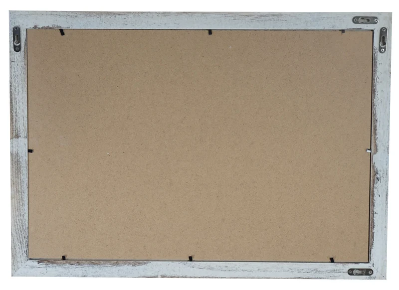 Cadre photo mural format photo 41x61 cm aspect vieilli en bois blanc 04_0006097