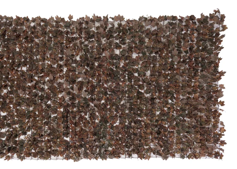 Brise-vue pour balcon protection contre le vent pour clôture de balcon terrasse 500x100 cm marron érable 04_0005947