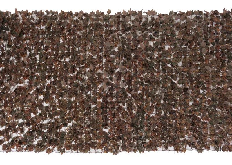Brise-vue pour balcon protection contre le vent pour clôture de balcon terrasse 500x150 cm marron érable 04_0005948