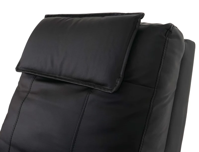Fauteuil TV relaxation inclinable en PVC noir 04_0001993