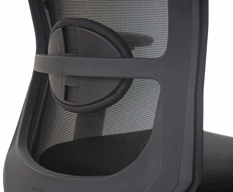 Fauteuil de bureau ergonomique pivotant inclinable avec appui-tête rembourrage/maille noir 04_0001890