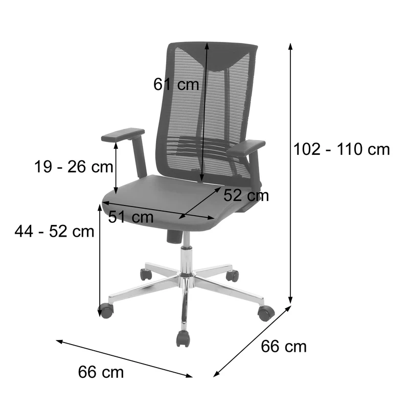 Chaise de bureau ergonomique pivotante avec accoudoirs en tissu mesh vert olive 04_0001886
