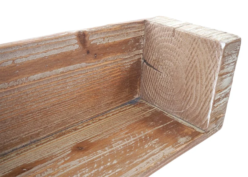 Etagère murale suspendue en bois de sapin longueur 80cm 04_0005170