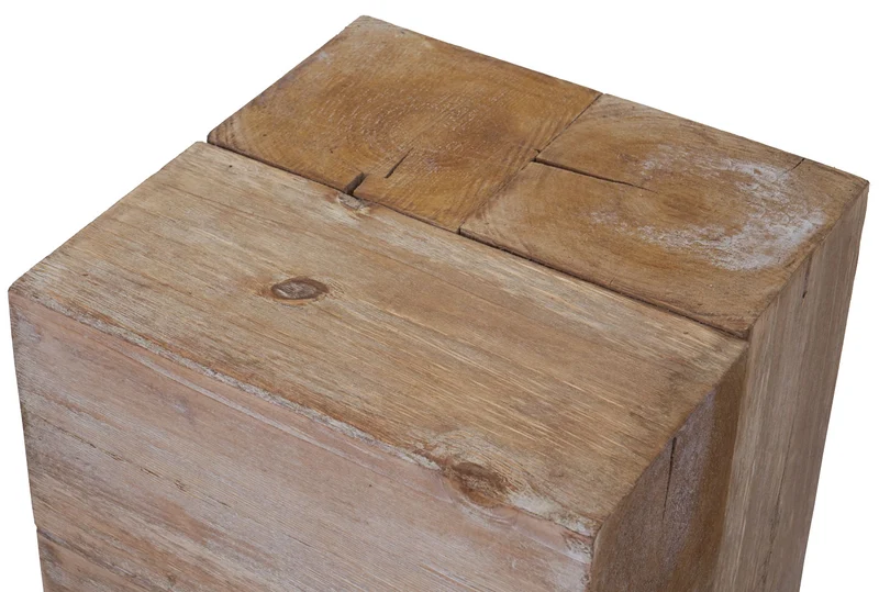 Support de fleurs petit meuble d'appoint hauteur 60 cm bois de sapin massif 04_0005055