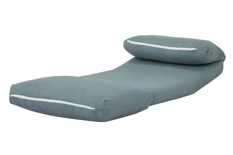 Chaise-lit canapé matelas de relaxation en tissu/textile gris-bleu 04_0003101