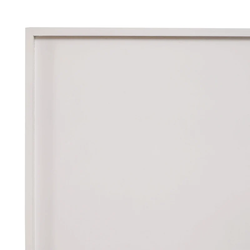 Meuble d'appoint table de chevet design rétro avec tiroirs 59x40x30cm en bois blanc 04_0002894