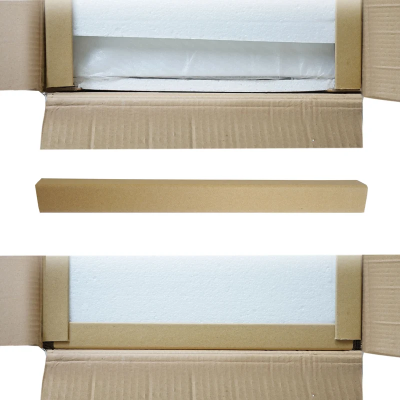 Meuble d'appoint table de chevet design rétro avec tiroirs 59x40x30cm en bois blanc 04_0002894