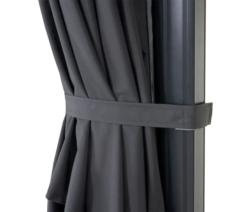 Parasol déporté 3x4 m avec base 360° aluminium acier polyester résistant anthracite 04_0010313