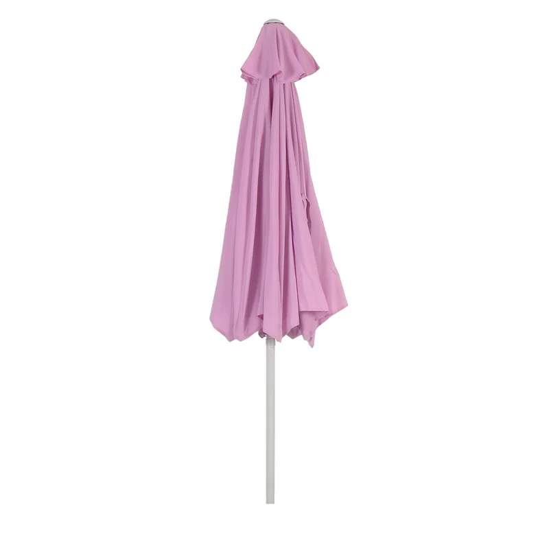 Parasol de jardin Ø 3m inclinable polyester/aluminium 5kg lilas 04_0003887