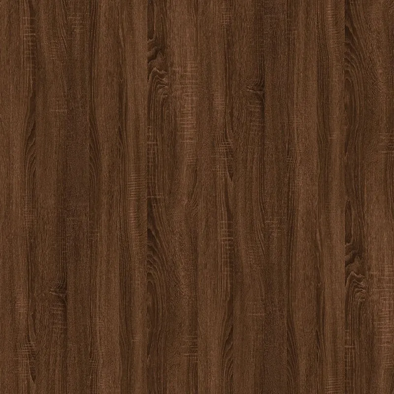 Table basse avec tiroir et compartiment ouvert design rustique 100 x 50,5 x 35 cm bois d'ingénierie marron DEC038576
