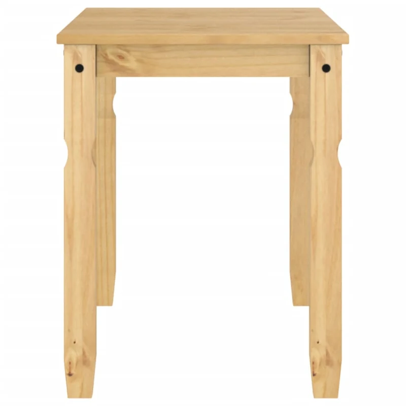 Table de salle à manger design classique 112 x 60 x 75 cm bois massif de pin DEC036851