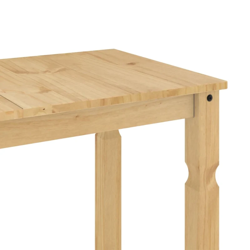 Table de salle à manger design classique 112 x 60 x 75 cm bois massif de pin DEC036851