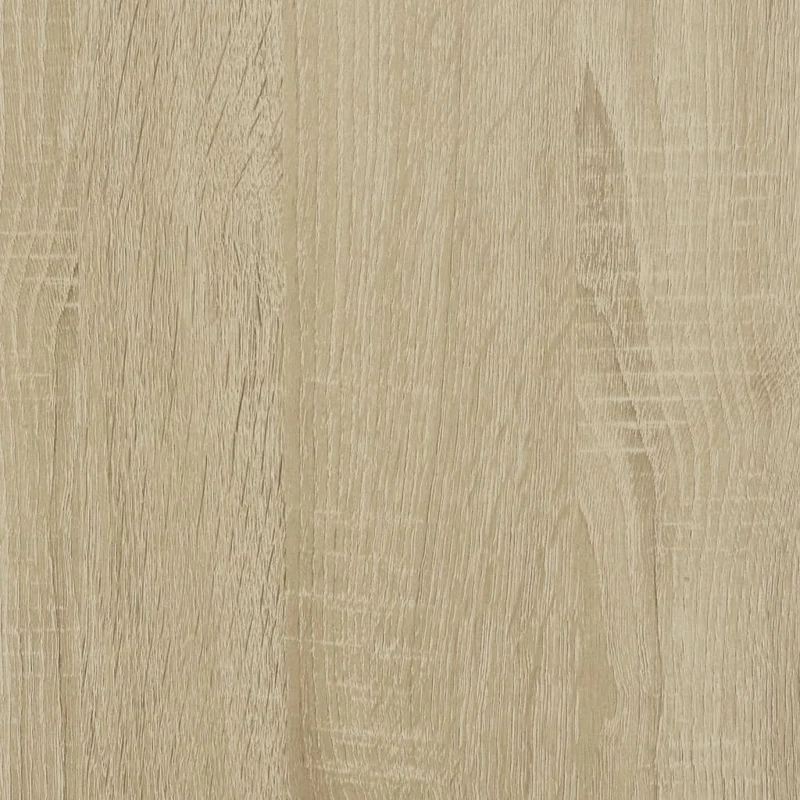 Table basse avec tiroir et compartiment ouvert design industriel moderne 100 x 57 x 35cm bois d'ingénierie couleur chêne et métal DEC038884