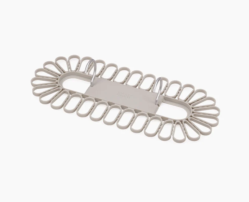 Cintre de séchage écru à accroche rapide Petal™, 32 pièces