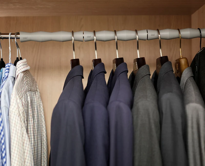 Set de 2 séparateurs larges pour cintres Orderly™ gris