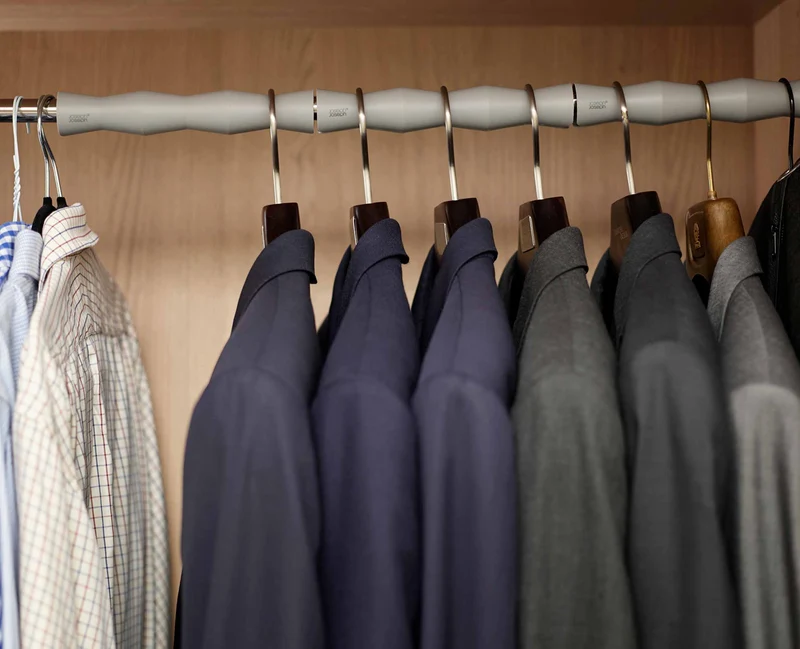 Set de 2 séparateurs larges pour cintres Orderly™ gris