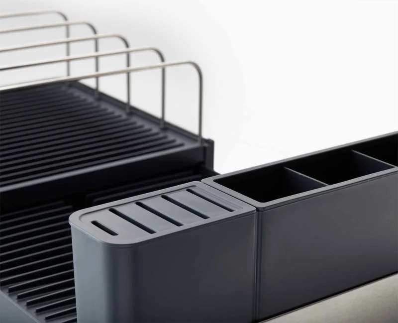 Égouttoir à vaisselle extensible en acier inoxydable Extend™ Max