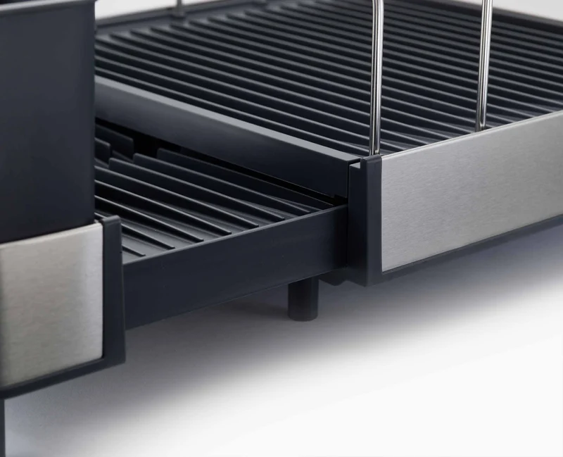 Égouttoir à vaisselle extensible en acier inoxydable Extend™ Max