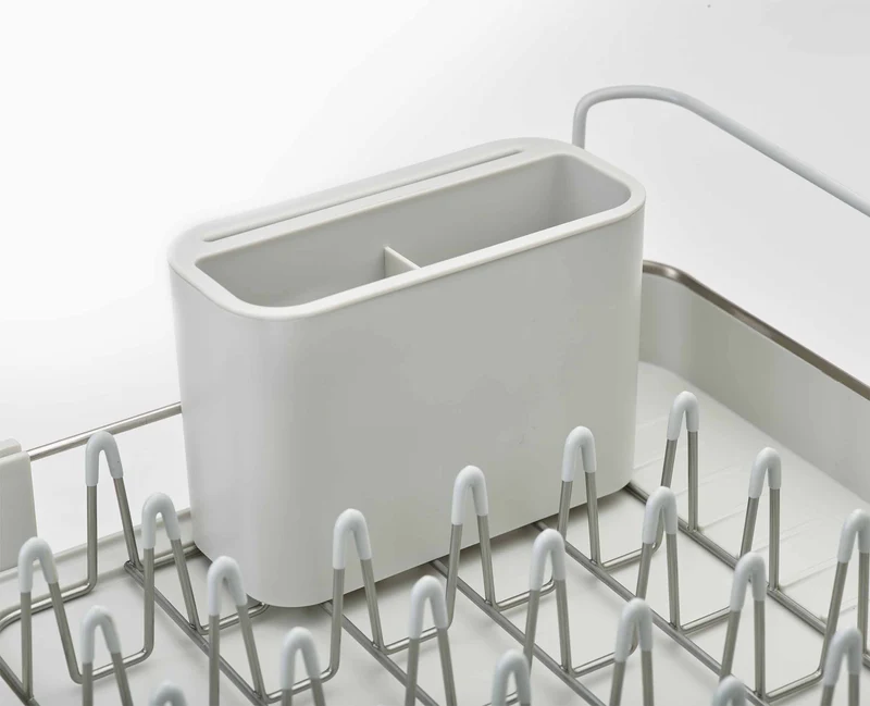 Égouttoir à vaisselle extensible en acier Extend™ couleur pierre