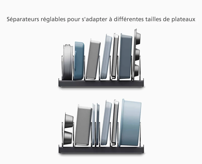 Organisateur de Moules en Gris DrawerStore™