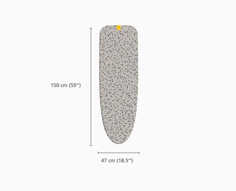 Housse Table à Repasser 135cm Glide Max Écrue