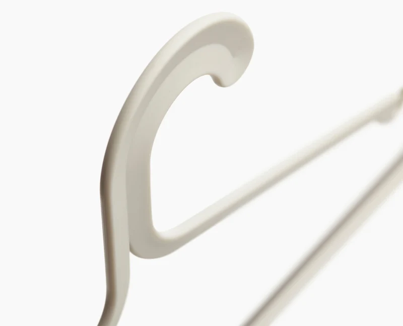 Ensemble de 5 cintres anti-enchevêtrement Orderly™ écrus