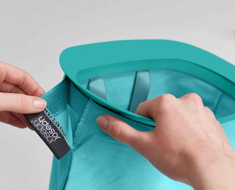 Bac à Linge Double Compartiment 60L Tota Pop Corail