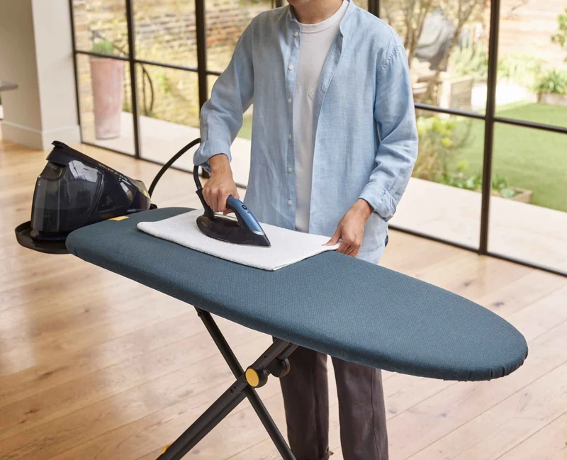 Table à Repasser Bleue 135cm Glide Max Plus