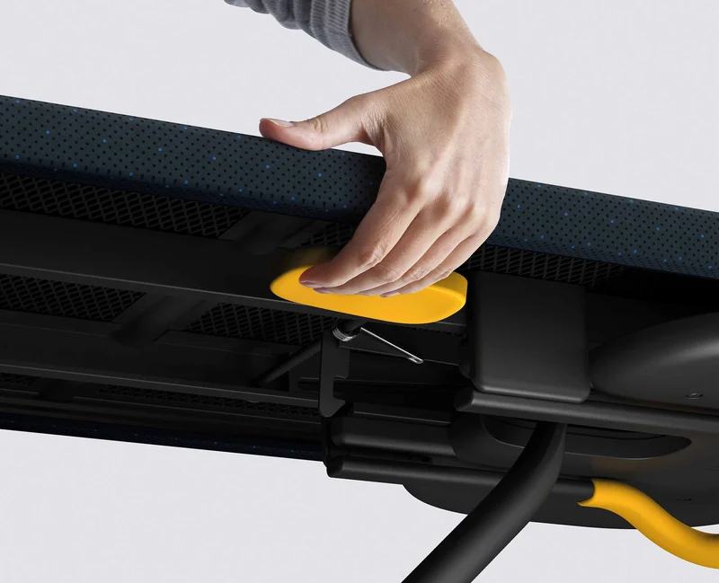 Table à Repasser Bleue 135cm Glide Max Plus