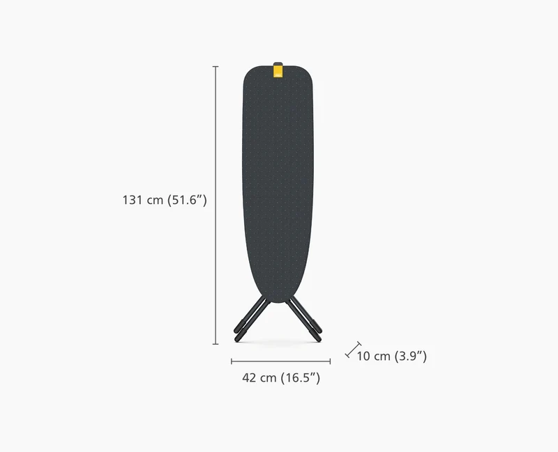 Table à Repasser Bleue 110cm Glide Plus Compacte