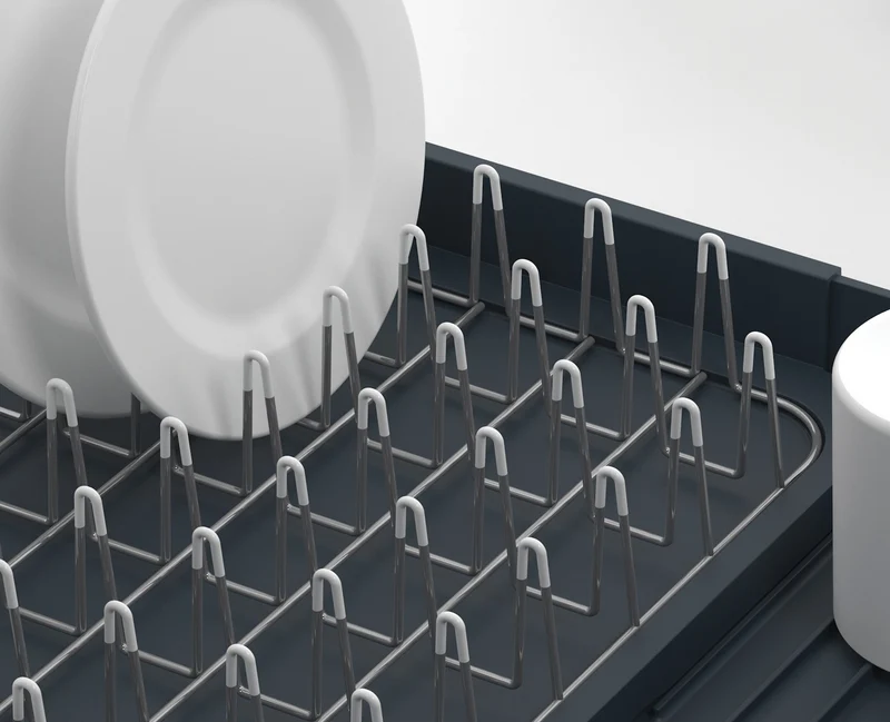 Égouttoir à vaisselle extensible gris Extend™
