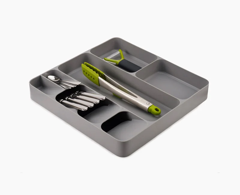 Organisateur de couverts, d'ustensiles et d'accessoires en Gris DrawerStore™