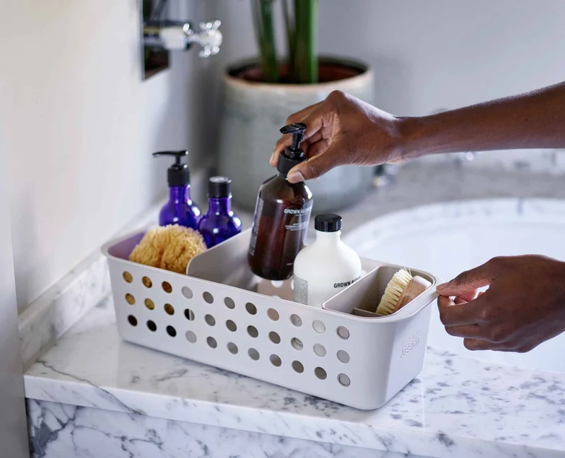 Panier de Rangement Salle de Bain Moyen EasyStore™