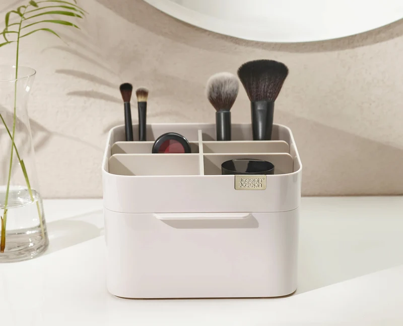 Set Organisateur de Maquillage et Miroir Viva