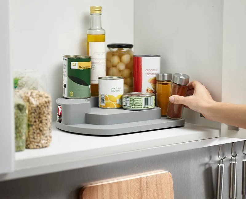 Organisateur Rotatif à 3 Niveaux pour Placard de Cuisine CupboardStore™