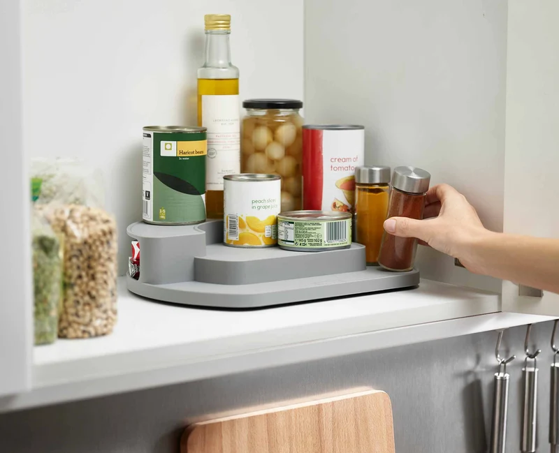 Organisateur Rotatif à 3 Niveaux pour Placard de Cuisine CupboardStore™