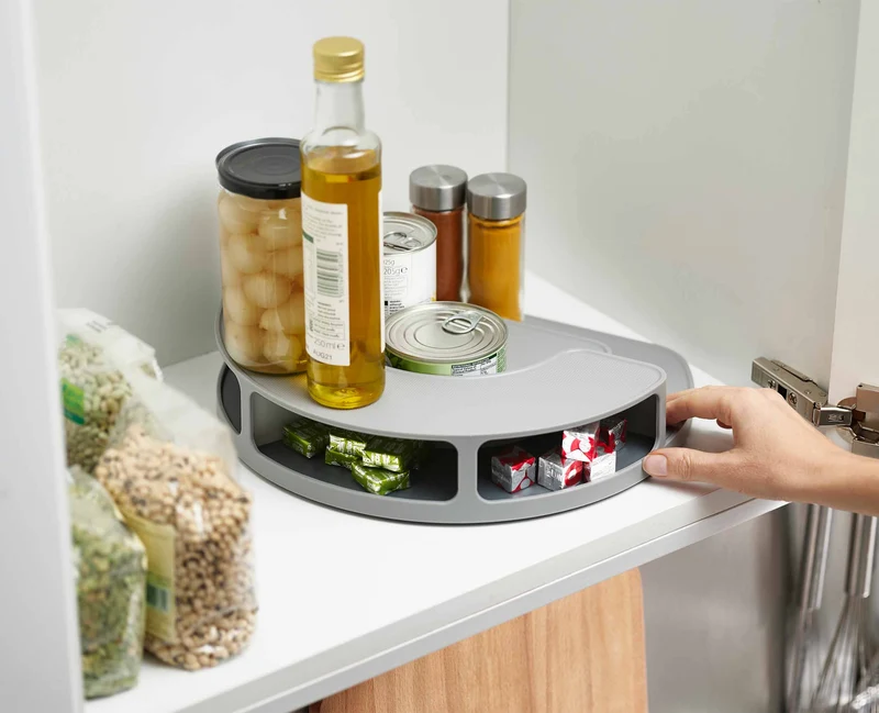 Organisateur Rotatif à 3 Niveaux pour Placard de Cuisine CupboardStore™