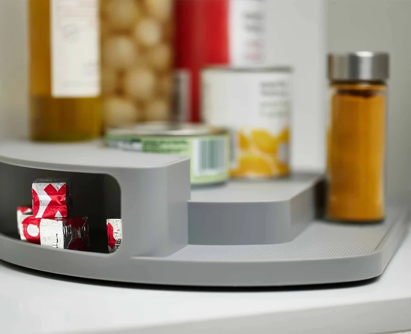 Organisateur Rotatif à 3 Niveaux pour Placard de Cuisine CupboardStore™