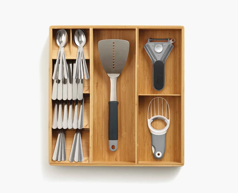 Range-couverts & Ustensiles en Bambou DrawerStore™
